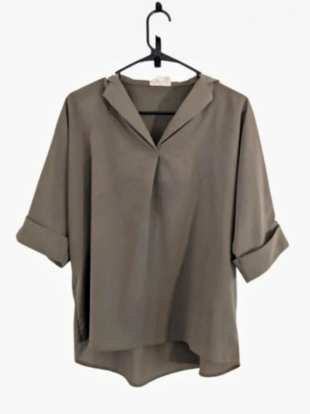 With Love Skipper Collar 3/4 Sleeve Blouse